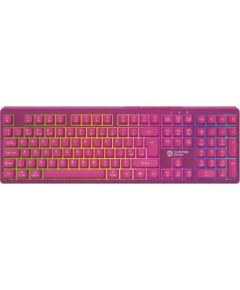 Klaviatūra Canyon 105keys gaming keyboard,with 2.4G+ Bluetooth mode, battery 2000mAh, RGB backlight 3 types and 7 colors, size:407*119*19mm, PVC cable 1.8M , Black,weight:556+/-10g Jaunumi - Datori
