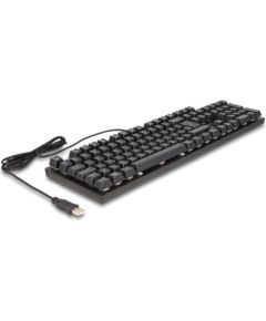 Klaviatūra DELOCK USB Gaming RGB Jaunumi - Datori