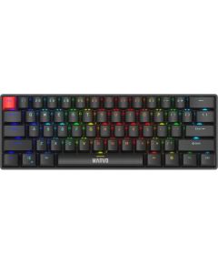 Klaviatūra  Marvo Saber 61 ZDZ Red (KG933G EN) Jaunumi - Datori