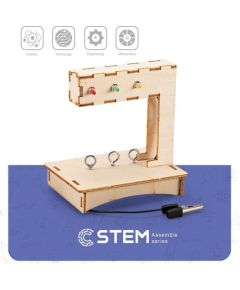 Extradigital Wooden Assembly Kit Traffic Lights, STEM Educational Toy Конструкторы