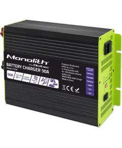 Qoltec Charger for LiFePO4 AGM GEL SLA batteries 90A Зарядные устройства и стартеры