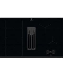 Electrolux 900 XT SensePro, width 80 cm, black - Built-in induction ExtractorHob Поверхность индукционной плиты