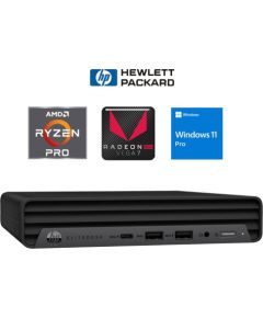 HP 805G8 Mini Ryzen 5 PRO 5650G 16GB 512SSD M.2 NVME WiFi WIN11Pro Kомпьютеры после ремонта
