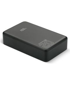 Powerbank 20 000mAh, 1x USB, 2x USB-C, 20W, QC4+, LCD screen, black Power Banks