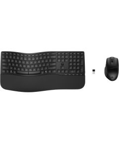 HP 680 Comfort Dual-Mode Keyboard and Mouse Combo Klaviatūras