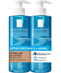 La Roche-posay Purifying Foaming Gel Duo - Sada čisticích gelů 400ml Духи и косметика