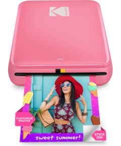 Kodak STEP Instant Mobile Photo printer Colour ZINK 2x3'' 1 ppm, Bluetooth, Pink Новости - Для офиса