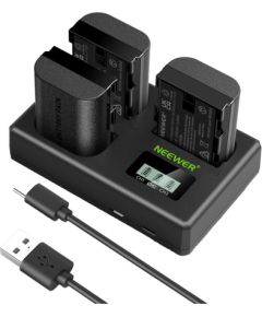 Set of 3 replacement batteries for Canon cameras: NEEWER LP-E6NH UPS Nepārtrauktā barošana