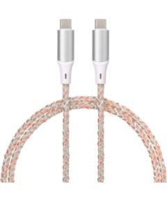 Qualo QCS-CC-00 Светящийся Кабель USB-C / 1m / 3A Дата USB-кабели