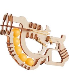 Extradigital Wooden Assembly Kit Ping Pong Ball Gun Konstruktori 