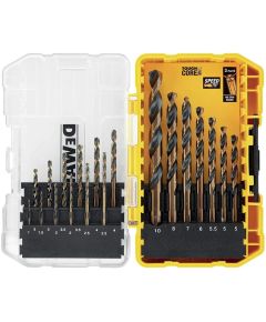 DeWalt DT70728-QZ Daudzfunkcionālu urbju komplekts metālam 1-10 mm 19gab Piederumi urbjiem