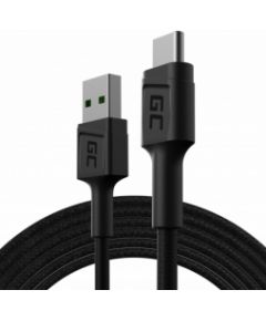 Green Cell USB Male - USB Type-C Male 2m Fast Charging Дата USB-кабели