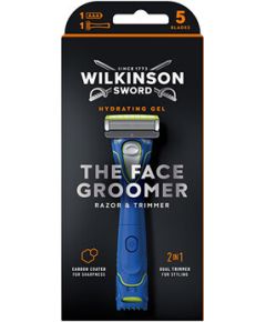 Wilkinson Sword The Face Groomer - Holicí strojek a zastřihovač 2v1 Smaržas - NESAKĀRTOTS