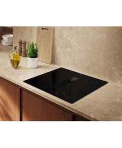 Electrolux ECC63410CB indukcijas plīts virsma 60cm ar integrētu nosūcēju Left Bridge Hob2Hood Iebūvējama virsma - Indukcijas
