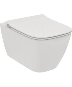 Ideal Standard pods ar SC vāku i.Life B Rimless, stiprināms pie sienas, 360x545 mm, balts Podi pie sienas