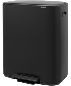 Brabantia atkritumu tvertne ar pedāli Bo, 60l, matēta melna Мусорные контейнеры