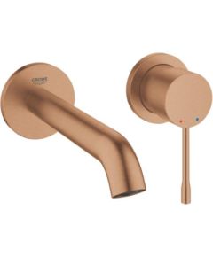 Grohe izlietnes maisītāja Essence virsapmetuma daļa, 2 MC, iztece 183 mm, no sienas, brushed warm sunset Iebūvējamie