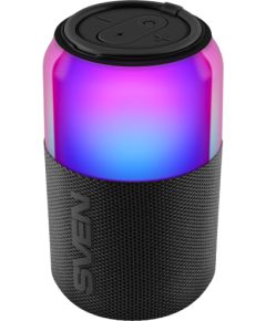 portable speaker SVEN PS-130, red, power output 10W (RMS), TWS, Bluetooth, USB, lithium battery Беспроводные колонки