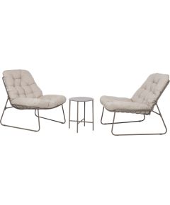 Balcony set ROYAL table and 2 chairs, grey Новинки Для дома и сада 