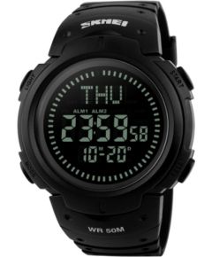 SKMEI DG1231BK Black Rokas pulksteņi 
