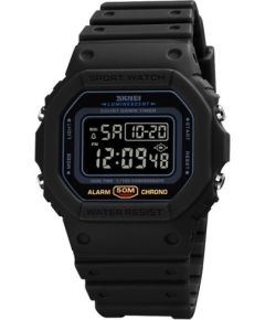 SKMEI 1628BK BK BLACK Rokas pulksteņi 