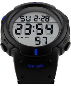 SKMEI DG1068BK Blue Rokas pulksteņi 