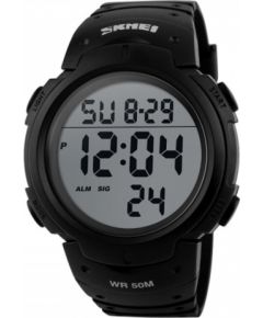 SKMEI DG1068 Black Rokas pulksteņi 