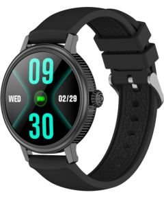 Karen Millen Išmanusis laikrodis CF90 BK SIL su AMOLED ekranu Наручные часы