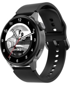 Karen Millen Išmanusis laikrodis DT4 BLACK SIL su bevielio įkrovimo ir BT skambučio funkcija Наручные часы