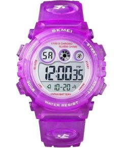 SKMEI 1451 PL Purple Vaikiškas laikrodis Rokas pulksteņi 