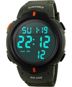 SKMEI 1068 AG army green Rokas pulksteņi 