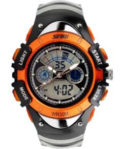 SKMEI AD0998 Kid Size Orange Rokas pulksteņi 