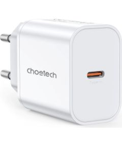 Charger Choetech PD3042 45W USB-C white Telefonu lādētāji 220v