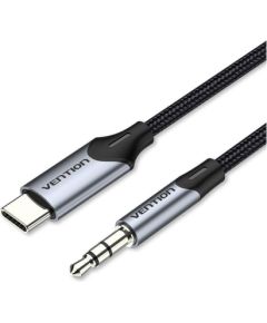 CABLE AUDIO 3.5MM TO USB-C/1M BGKHF VENTION Dažādi vadi