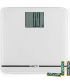 Salter 9075 WFEU12 Max Electronic Bathroom Scale, White Ķermeņa svari