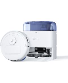 Ecovacs DEEBOT mini BLUE  Wet&Dry  3200 mAh  Dust capacity 1.8 L  8000 Pa  White/Blue (Ekspozīc.) Пылесосы - Роботы