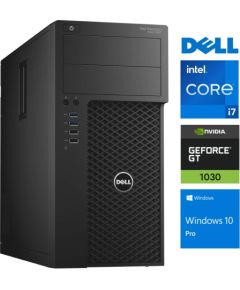 DELL 3620 Tower i7-7700 8GB 256SSD M.2 NVME GT1030 2GB WIN10Pro Kомпьютеры после ремонта