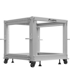 Lanberg Open Rack 19" 9U, adjustable OR01-6109-S 65.7 x 60 x 57.7 cm Gray Серверы и компоненты серверов