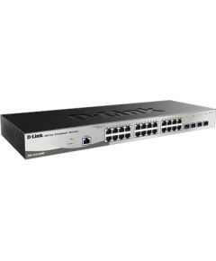 D-Link Metro Ethernet Switch DGS-1210-28/ME Managed L2 Rack mountable Gigabit Ethernet (copper) ports quantity 24 SFP ports quantity 4 Power supply type Single 24 month(s) Коммутаторы (Switch)