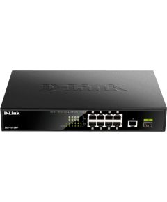 D-Link 10 Gigabit port Switch with PoE DGS-1010MP Unmanaged Desktop / Rackmount Gigabit Ethernet (copper) ports quantity 1 SFP ports quantity 1 Power over Ethernet (PoE) ports quantity 8 Коммутаторы (Switch)