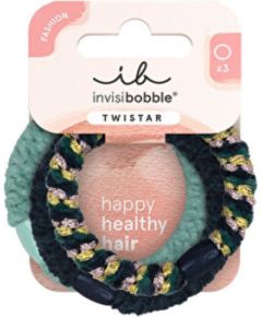 Invisibobble Twistar Blue Balance - Gumička do vlasů ( 3 ks ) Matu kopšana