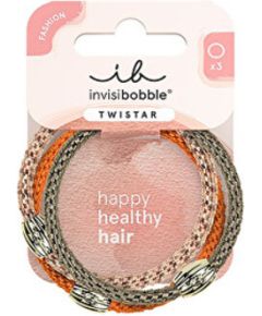 Invisibobble Twistar Orange Affaire - Gumička do vlasů ( 3 ks ) Matu kopšana