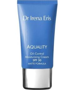 Dr Irena Eris Aquality Oil-Control Moisturizing Cream SPF 30 - Hydratační matující pleťový krém 50ml Smaržas - NESAKĀRTOTS