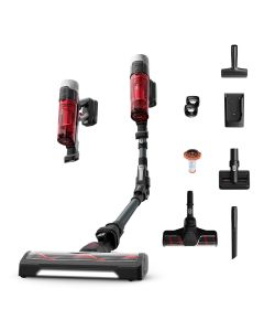 Tefal X-Force Flex 9.60 Complete, sarkana/pelēka - Bezvadu putekļu sūcējs Пылесосы