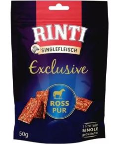 RINTI Singlefleisch Exclusive Horse - dog treat - 50g Suņu barība
