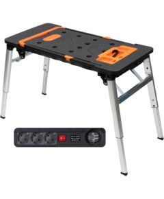 Mobils zāģēšanas galds un darba galds AWTools AW30581; 7in1; 550x1090 mm Рабочие столы, опоры и стойки