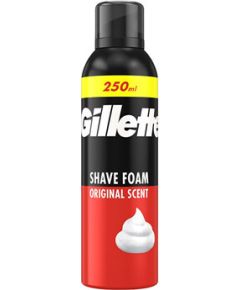 Gillette Original Scent Shave Foam - Pěna na holení 250ml Smaržas - NESAKĀRTOTS