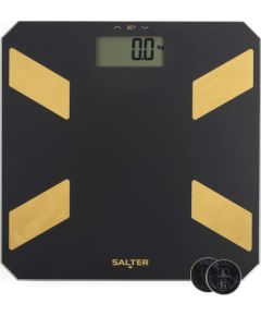 Salter SA00601BGCFEU12 Glass Analyser Scale, Black Весы для тела