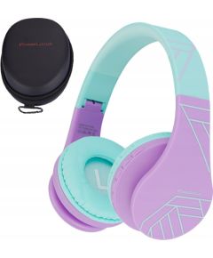 Austiņas PowerLocus Bluetooth Headphones P1 Teal-Purple Austiņas