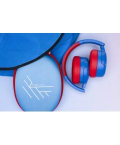 Austiņas PowerLocus Bluetooth Headphones Tiger BLUE/RED ANC Austiņas
